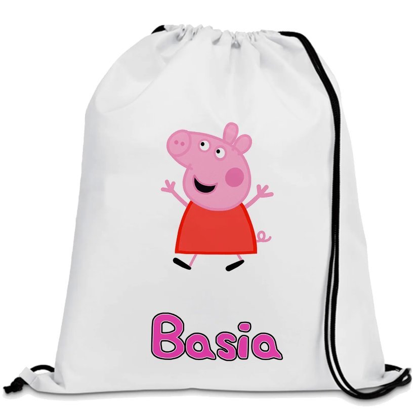 Plecak Workowy Świnka Peppa z Personalizacją Imienia