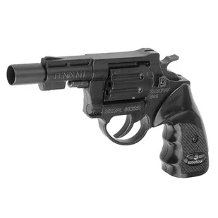 Rosomak - Rewolwer hukowy mod. FENIX M1 - 9-strzałowy - 6 mm Long / 6 mm Short - Czarny - Broń alarmowa - miniaturka - grafika 5
