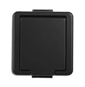 Gniazdka elektryczne - Timex elektro LOFT Gniazdo pojedyncze z/u IP44 z klapką czarne GNt-16J CZ GNt-16J CZ - miniaturka - grafika 1