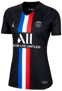 Koszulka Damska NIKE JORDAN PSG 19/20 Paris Saint-Germain 4th BV9201011 M - Koszulki i topy damskie - miniaturka - grafika 1