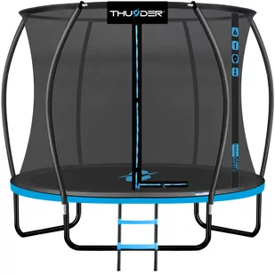 Trampolina ogrodowa dla dzieci THUNDER INSIDE ULTRA 8FT BLUE - Trampoliny - miniaturka - grafika 1