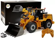 Zabawki zdalnie sterowane - Import LEANToys Buldożer Koparka Zdalnie Sterowany 2.4G 1:24 Huina Ruchoma Łyżka 8318 - miniaturka - grafika 1