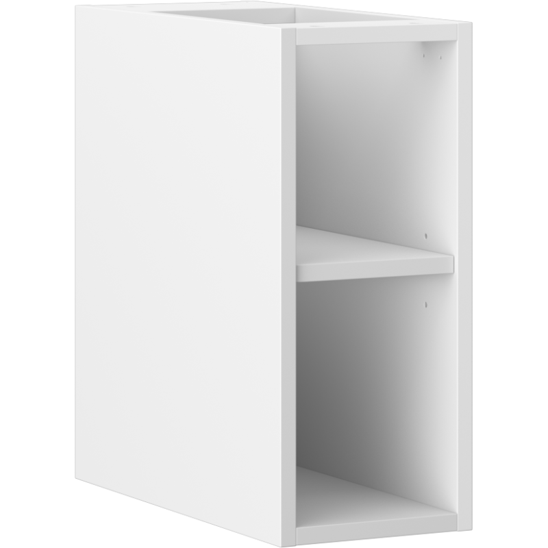 Mexen Box-A szafka otwarta z półką 20 cm, biała mat - 91AX2-0200-470-0-01