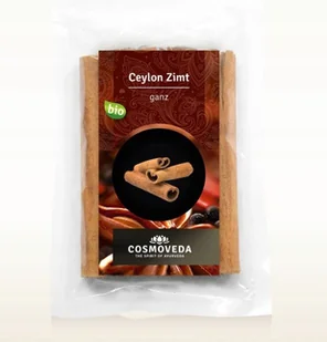 Cynamon Cejloński BIO laski Cosmoveda 5 sztuk - Przyprawy i zioła sypkie - miniaturka - grafika 1