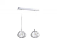 Lampy sufitowe - Keter Lighting Nicoleta WH lampa wisząca 2-punktowa 804 - miniaturka - grafika 1