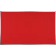Tablice i flipcharty - ekoTAB Tablica tekstylna ekoTAB w aluminiowej ramie, 200x120 cm, czerwona 535122 - miniaturka - grafika 1