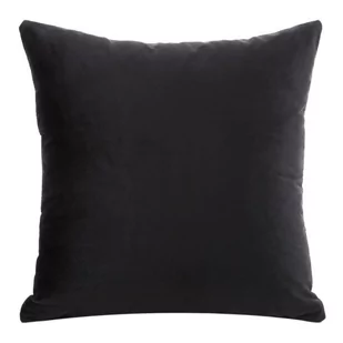 Euro Firany Poszewka 40 x 40 Dekoracyjna Eurofirany Melanie Czarny 1219981 - Poszewki na poduszki - miniaturka - grafika 1