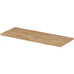 Blat łazienkowy Krofam Harmo/Arco 121x46 cm dąb 149-0088 - Blaty meblowe i parapety okienne - miniaturka - grafika 1