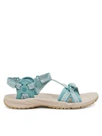 Sandały damskie - Jack Wolfskin Sandały Lakewood Ride Sandal M 4019041 Turkusowy - miniaturka - grafika 1