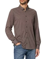 Koszule męskie - Pierre Cardin Męska koszula z długim rękawem, żółty, XXL - miniaturka - grafika 1