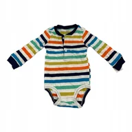 Body dla niemowląt - Szare body z długim rękawem Carter's 24mc 92 - miniaturka - grafika 1