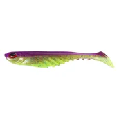 Przynęty - Przynęta Gumowa Berkley POWERBAIT RIPPLE SHAD 7CM PURPLE CHARTREUSE 1376941 - miniaturka - grafika 1