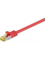 Patchcordy - Kabel Lan Patchcord Cat 7 S/ftp czerwony 1,5m - miniaturka - grafika 1