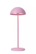 Lampy stojące - Lucide Joy 15500/02/66 lampa stołowa lampka IP54 1x1,5W LED 3000 różowa - miniaturka - grafika 1