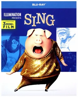 Sing - Filmy animowane Blu-Ray - miniaturka - grafika 1