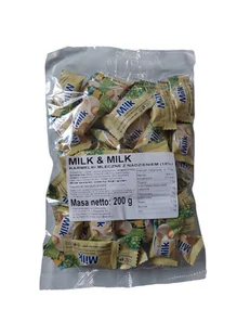 Cukierki karmelki mleczne 200g MILK & MILK - Cukierki - miniaturka - grafika 1