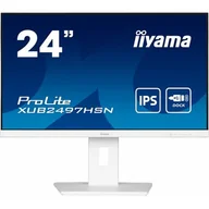 Monitory - iiyama ProLite XUB2497HSN-W2 24" IPS LED - miniaturka - grafika 1