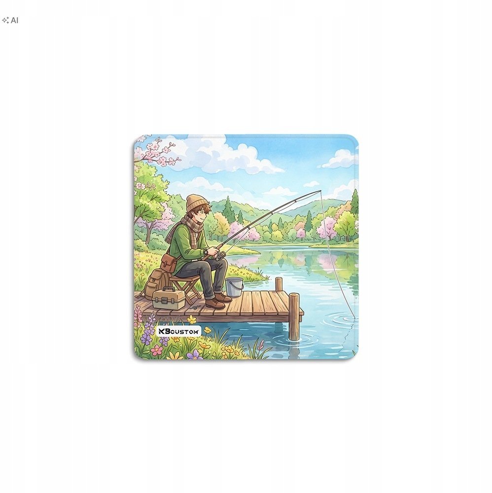 NoName Podkładka Duża Podkładka Pod Mysz 3mm Grubość Jakość 30x30cm KBcustom Prezent Fast