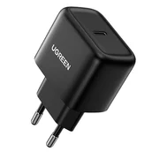 Ładowarki do telefonów - Ugreen szybka ładowarka USB-C PD PPS 25W czarny (CD250) - miniaturka - grafika 1