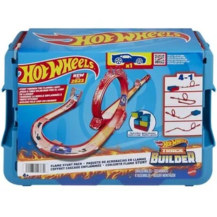 Tor Hot Wheels Kaskaderska pętla ognia HMC04 - Samochody i pojazdy dla dzieci - miniaturka - grafika 1