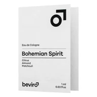 Wody i perfumy męskie - Beviro Shaving, Bohemian Spirit, woda kolońska, 1ml - miniaturka - grafika 1