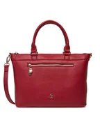 Torebki damskie - Beverly Hills Polo Club Torebka CEO-BHPC-C-006-08 Czerwony - miniaturka - grafika 1