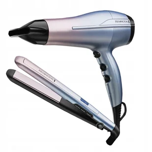 Zestaw Remington Suszarka D5408+ Prostownica S5408 - Suszarki do włosów - miniaturka - grafika 1