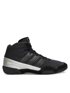adidas Buty bokserskie Speedex Wrestling Boots JQ4981 Czarny - Kimona, stroje i obuwie - miniaturka - grafika 1