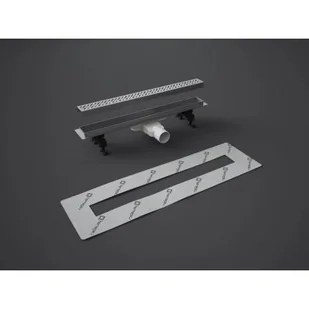 Radaway Slim Basic ruszt odpływu liniowego 55 cm 5R055SB - Odpływy liniowe - miniaturka - grafika 5