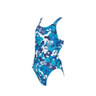 Stroje kąpielowe dla dziewczynek - G Camo Kun Jr Swim Tech Jr L 116 (6-7) Navy - miniaturka - grafika 1