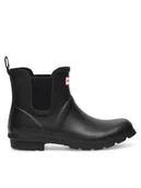 Kalosze damskie - Hunter Kalosze HFW-001 Czarny - miniaturka - grafika 1