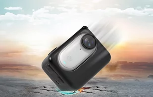 Silikonowe etui PULUZ z funkcją ładowania aparatu do Insta360 GO 3 (czarne) - Akcesoria do kamer sportowych - miniaturka - grafika 4