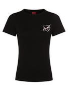 Koszulki i topy damskie - HUGO - T-shirt damski  Classic Tee_5, czarny - miniaturka - grafika 1