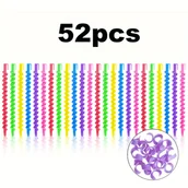 Wałki do włosów - TEMU Zestaw 52/78 sztuk Trwałych Prętów do Permanencji Spiralnych, Pręty do Kręcenia Włosów, Narzędzie Fryzjerskie dla Salonu, Zestaw Prętów do - miniaturka - grafika 1