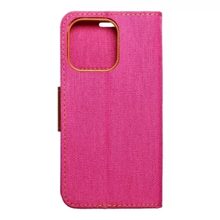 pokrowiec etui z klapką na magnes Canvas Book różowe do APPLE iPhone 13 Pro - Etui i futerały do telefonów - miniaturka - grafika 1