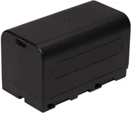 Akumulatory do aparatów dedykowane - BIG battery Sony NP-F750U 4750mAh USB-C 427728 - miniaturka - grafika 1