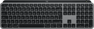 Logitech MX Keys S for Mac klawiatura Biuro RF Wireless + Bluetooth QWERTZ Niemiecki Aluminium, Czarny - Klawiatury Logitech MX Keys S for Mac klawiatura Biuro RF Wireless + Bluetooth QWERTZ Niemiecki Aluminium, Czarny - Klawiatury - miniaturka - grafika 1