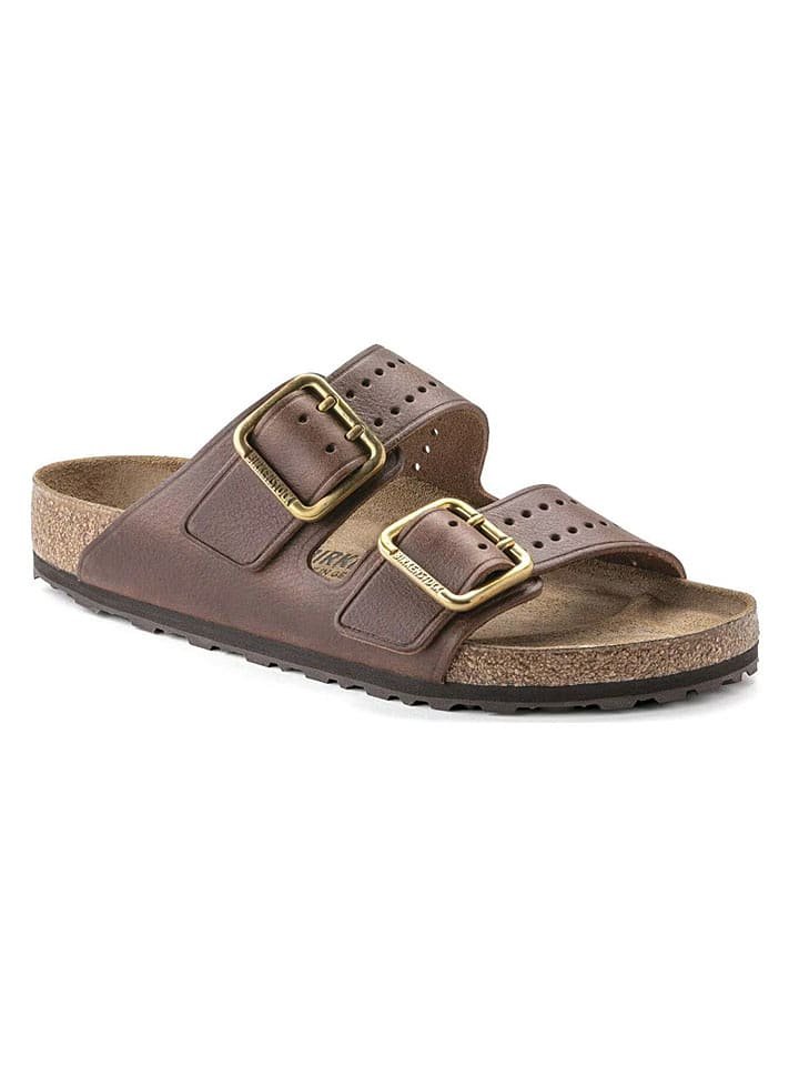 Birkenstock Skórzane klapki 