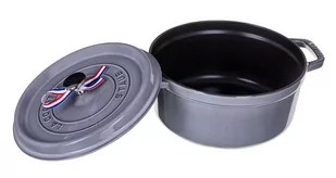 Staub Cocotte 24 cm Szary 40500-246-0 - Patelnie - miniaturka - grafika 1