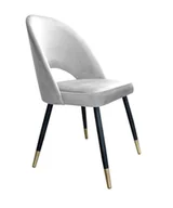 Krzesła - Atos Krzesło Polo noga czarna/złota MG39 - miniaturka - grafika 1