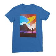 Koszulki i topy damskie - Virgin Teez Sky to koszulka damska o limit premium Royal niebieski M - miniaturka - grafika 1