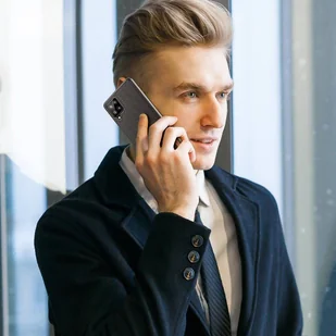 Dux Ducis Fino etui pokrowiec pokryty nylonowym materiałem Samsung Galaxy A22 4G czarny - Etui i futerały do telefonów - miniaturka - grafika 9