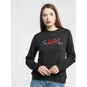 Bluzy damskie - Karl Lagerfeld Bluza Regular Fit - miniaturka - grafika 1