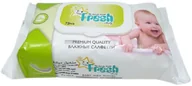 Inne artykuły czyszczące - FRESH BABY Chusteczki nawilżane Sensitive 72 sztuk - miniaturka - grafika 1