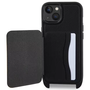 Karl Lagerfeld KLHCP14MCSAKCPMK iPhone 14 Plus 6.7" hardcase czarny/black Crossbody Saffiano Karl & Choupette - Etui i futerały do telefonów - miniaturka - grafika 4