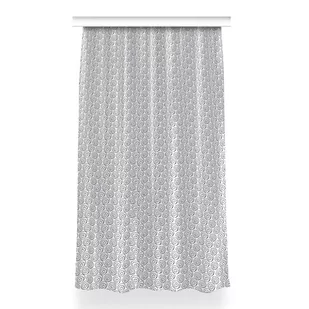 Gotowa zasłona z nadrukiem 150x260 Muszle ślimaka, Fabricsy - Zasłony - miniaturka - grafika 1
