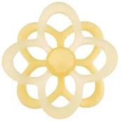 Gryzaki dla dzieci - Gryzak CANPOL Sensoryczny Kwiatek 2w1 Żółty - miniaturka - grafika 1