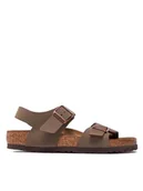 Buty dla chłopców - Birkenstock Sandały New 87781 D Brązowy - miniaturka - grafika 1