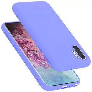 Pokrowiec Do Samsung Galaxy NOTE 10 PLUS Etui w LIQUID JASNY FIOLET TPU Silikon Case Cover Obudowa Ochronny Cadorabo - Etui i futerały do telefonów - miniaturka - grafika 1