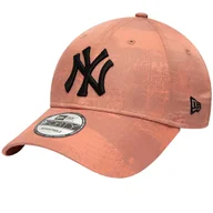 Czapki i chusty sportowe męskie - New Era MLB 9FORTY New York Yankees Print Cap 60298661, Kobieta/Mężczyzna, Czapka z daszkiem, Różowy - miniaturka - grafika 1